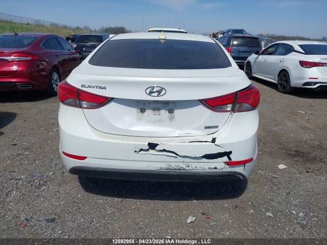 2015 Hyundai Elantra Limited მანქანა იყიდება აუქციონზე, vin: 5NPDH4AE3FH600244, აუქციონის ნომერი: 12592955