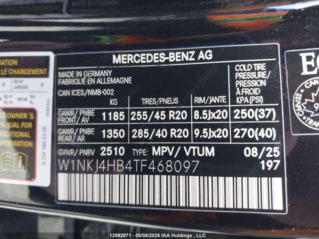 W1NKJ4HB4TF468097 Mercedes-Benz Glc Coupe 300 4matic