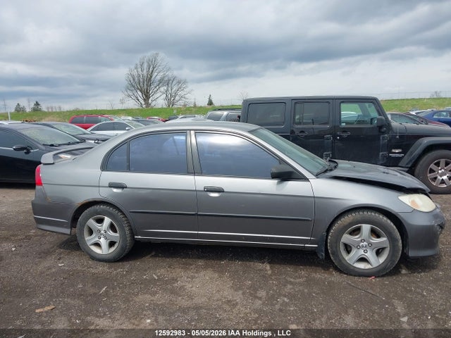 2004 Honda Civic Dx Vp მანქანა იყიდება აუქციონზე, vin: 2HGES16304H938932, აუქციონის ნომერი: 12592983