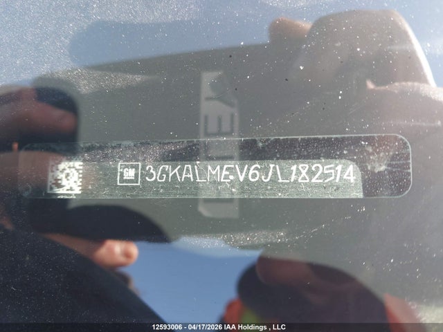 3GKALMEV6JL182514 GMC Terrain Sle