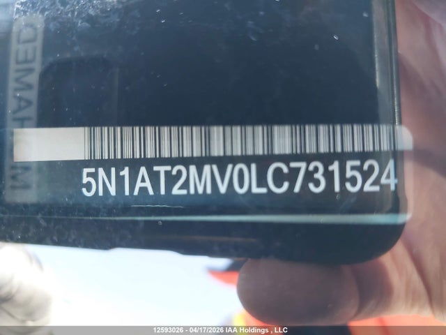5N1AT2MV0LC731524 Nissan Rogue S/sl/sv