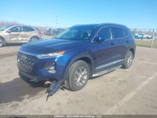 2019 Hyundai Santa Fe Essential მანქანა იყიდება აუქციონზე, vin: 5NMS2CAD8KH111341, აუქციონის ნომერი: 12593031