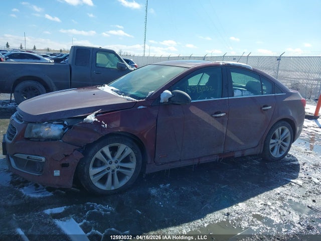 Продажа на аукционе авто 2016 Chevrolet Cruze Limited Ltz, vin: 1G1PG5SB4G7107343, номер лота: 12593032