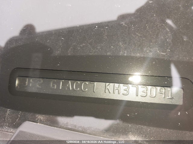 JF2GTACC7KH373091 Subaru Crosstrek Touring