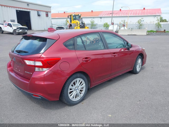 Auction sale of the 2018 Subaru Impreza, vin: 4S3GTAE66J3739401, lot number: 12593039
