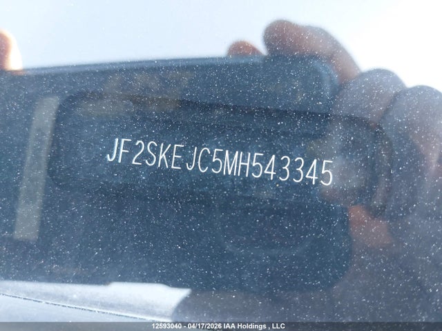 Aukcja sprzedaży 2021 Subaru Forester Touring, vin: JF2SKEJC5MH543345, numer aukcji: 12593040