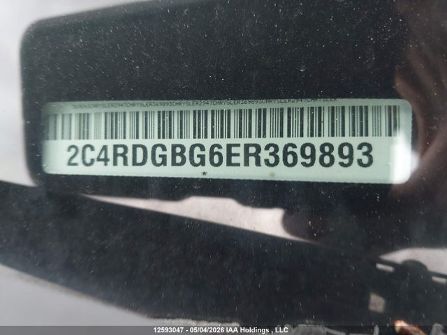 Aukcja sprzedaży 2014 Dodge Grand Caravan Se/sxt, vin: 2C4RDGBG6ER369893, numer aukcji: 12593047