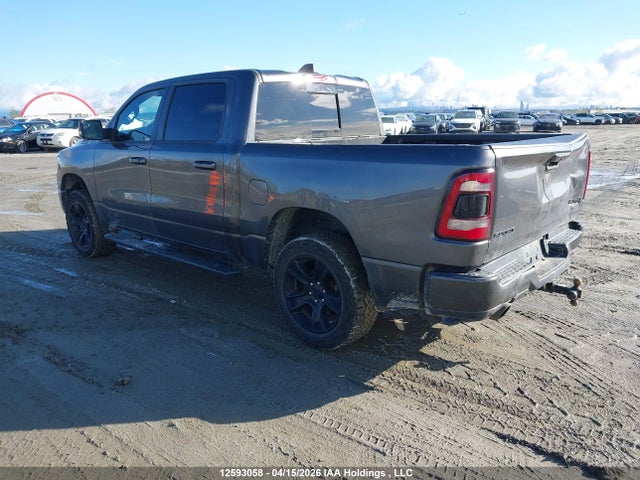 12593058 :رقم المزاد ، 1C6SRFVT7NN205031 vin ، 2022 Ram 1500 Sport مزاد بيع