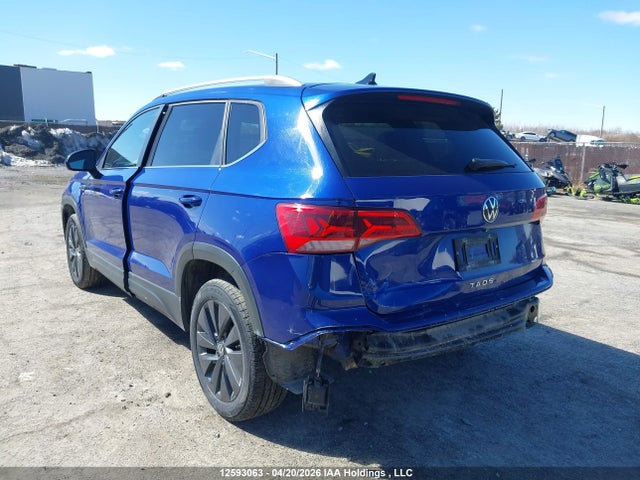 2024 Volkswagen Taos Se მანქანა იყიდება აუქციონზე, vin: 3VVEX7B23RM061363, აუქციონის ნომერი: 12593063