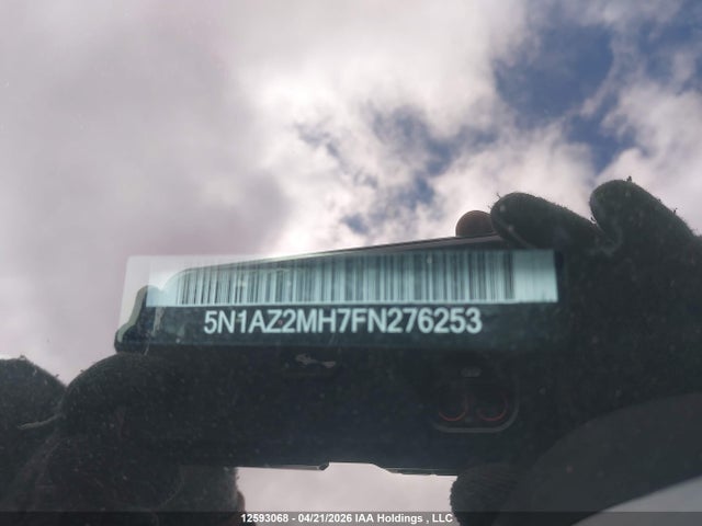 5N1AZ2MH7FN276253 Nissan Murano S/sl/sv/platinum