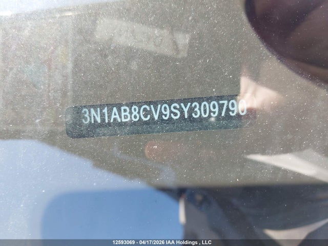 3N1AB8CV9SY309790 Nissan SENTRA SV