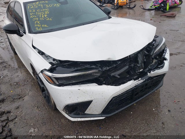 12593075 :رقم المزاد ، 2HGFE2F50PH110581 vin ، 2023 Honda Civic Sport مزاد بيع