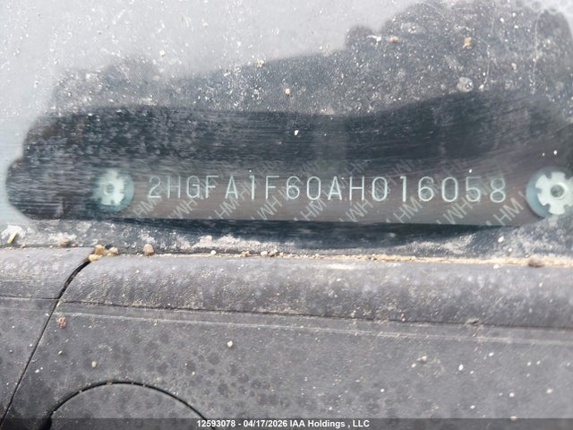 Продаж на аукціоні авто 2010 Honda Civic, vin: 2HGFA1F60AH016058, номер лоту: 12593078