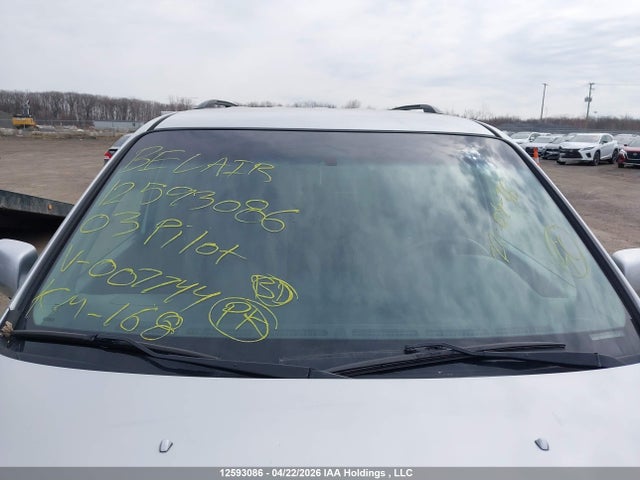 Aukcja sprzedaży 2003 Honda Pilot, vin: 2HKYF18563H007744, numer aukcji: 12593086