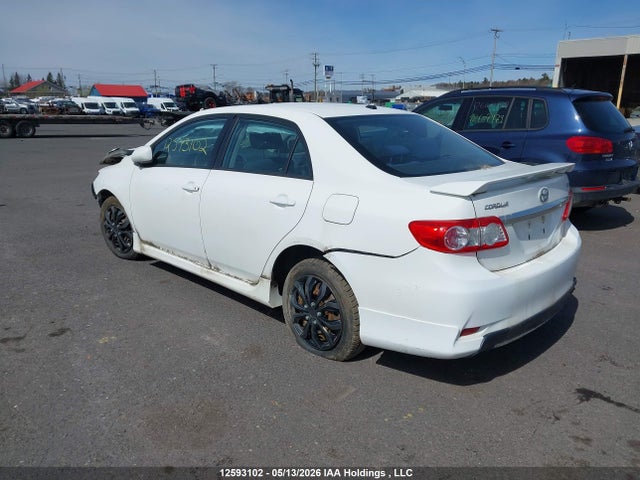 12593102 :رقم المزاد ، 2T1BE4EE1BC047245 vin ، 2011 Toyota Corolla مزاد بيع