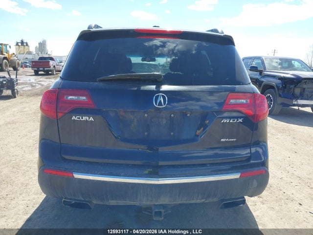 12593117 :رقم المزاد ، 2HNYD2H70BH003350 vin ، 2011 Acura Mdx Advance مزاد بيع