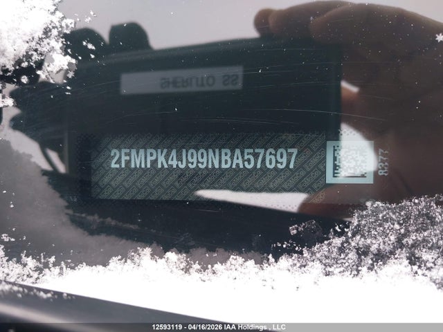 Продажа на аукционе авто 2022 Ford Edge Sel, vin: 2FMPK4J99NBA57697, номер лота: 12593119