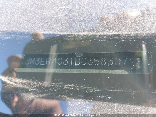 12593139 :رقم المزاد ، JM3ER4C31B0358307 vin ، 2011 Mazda Cx-7 مزاد بيع