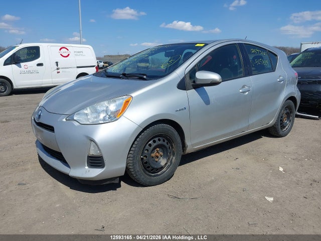 2012 Toyota Prius C მანქანა იყიდება აუქციონზე, vin: JTDKDTB3XC1525829, აუქციონის ნომერი: 12593165