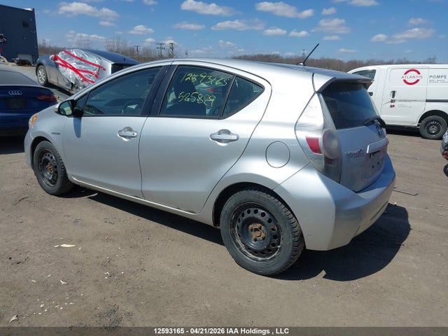 2012 Toyota Prius C მანქანა იყიდება აუქციონზე, vin: JTDKDTB3XC1525829, აუქციონის ნომერი: 12593165