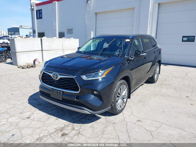 12593204 :رقم المزاد ، 5TDFZRBH3LS031171 vin ، 2020 Toyota Highlander Platinum مزاد بيع