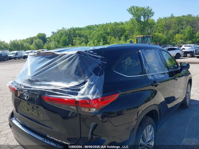 12593204 :رقم المزاد ، 5TDFZRBH3LS031171 vin ، 2020 Toyota Highlander Platinum مزاد بيع
