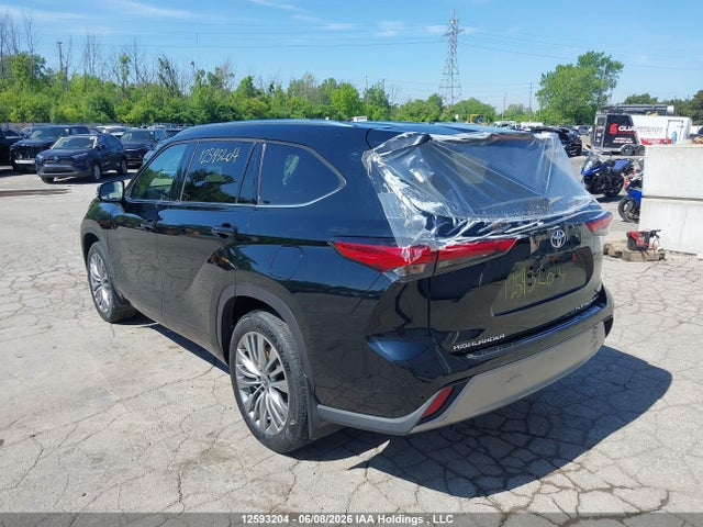 12593204 :رقم المزاد ، 5TDFZRBH3LS031171 vin ، 2020 Toyota Highlander Platinum مزاد بيع