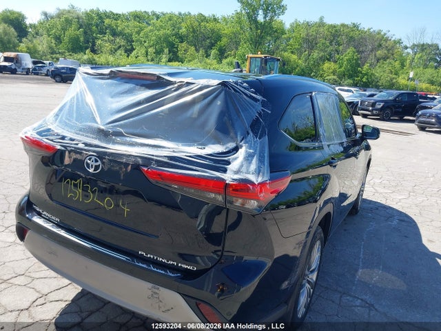 12593204 :رقم المزاد ، 5TDFZRBH3LS031171 vin ، 2020 Toyota Highlander Platinum مزاد بيع