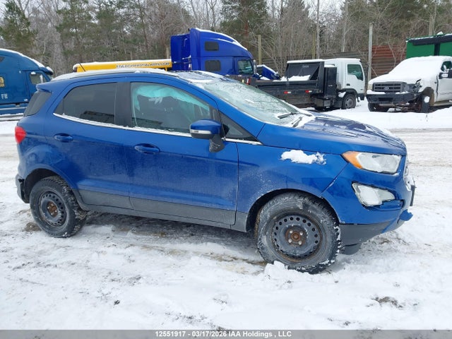 12551917 :رقم المزاد ، MAJ6S3KL3LC345447 vin ، 2020 Ford Ecosport Titanium مزاد بيع