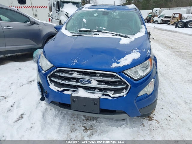 12551917 :رقم المزاد ، MAJ6S3KL3LC345447 vin ، 2020 Ford Ecosport Titanium مزاد بيع