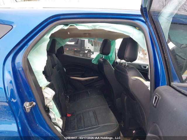 12551917 :رقم المزاد ، MAJ6S3KL3LC345447 vin ، 2020 Ford Ecosport Titanium مزاد بيع