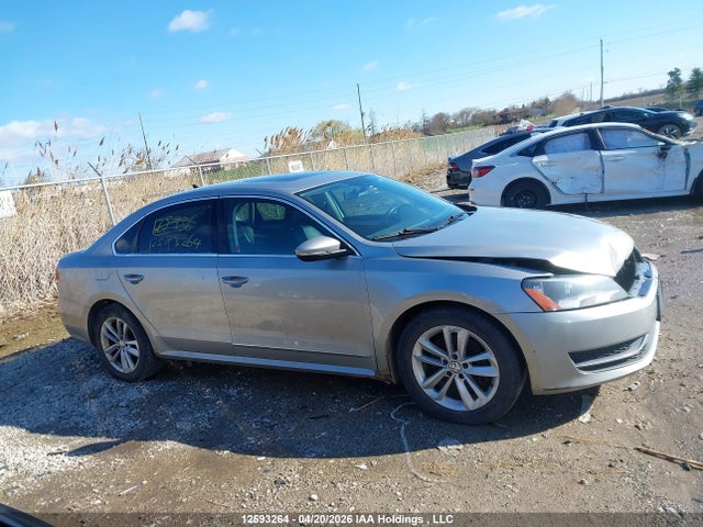 12593264 :رقم المزاد ، 1VWBH7A34CC032775 vin ، 2012 Volkswagen Passat 2.5l Comfortline مزاد بيع