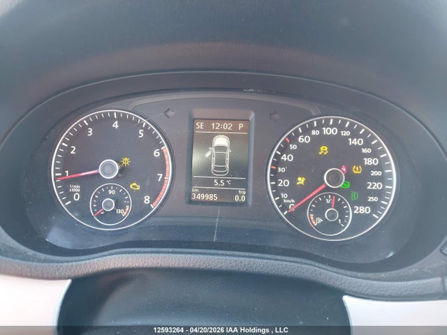 12593264 :رقم المزاد ، 1VWBH7A34CC032775 vin ، 2012 Volkswagen Passat 2.5l Comfortline مزاد بيع