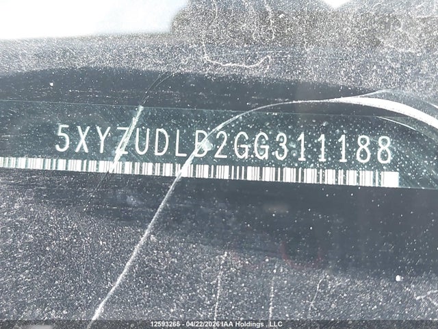 5XYZUDLB2GG311188 Hyundai SANTA FE SPORT