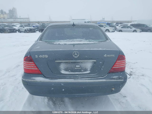 Aukcja sprzedaży 2005 Mercedes-benz S 430 4matic, vin: WDBNF83J25A451079, numer aukcji: 12593270