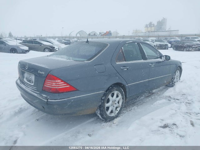 Aukcja sprzedaży 2005 Mercedes-benz S 430 4matic, vin: WDBNF83J25A451079, numer aukcji: 12593270