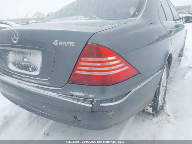 Aukcja sprzedaży 2005 Mercedes-benz S 430 4matic, vin: WDBNF83J25A451079, numer aukcji: 12593270