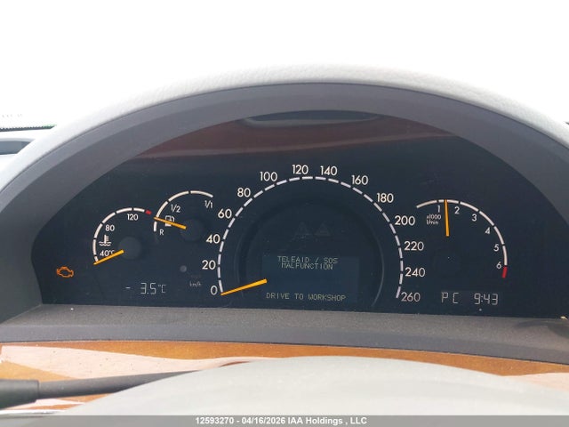 Aukcja sprzedaży 2005 Mercedes-benz S 430 4matic, vin: WDBNF83J25A451079, numer aukcji: 12593270