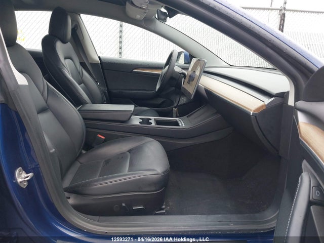 12593271 :رقم المزاد ، 5YJ3E1EA9NF258158 vin ، 2022 Tesla Model 3 مزاد بيع