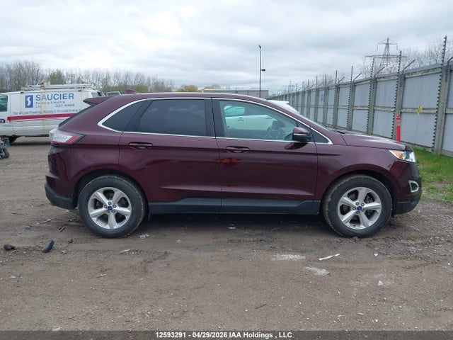 12593291 :رقم المزاد ، 2FMPK3J84HBB98831 vin ، 2017 Ford Edge Sel مزاد بيع