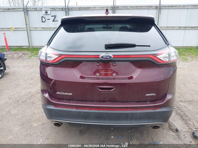 12593291 :رقم المزاد ، 2FMPK3J84HBB98831 vin ، 2017 Ford Edge Sel مزاد بيع