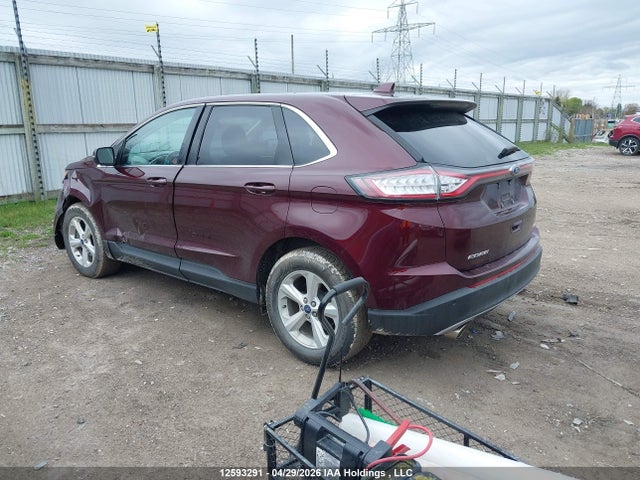 12593291 :رقم المزاد ، 2FMPK3J84HBB98831 vin ، 2017 Ford Edge Sel مزاد بيع