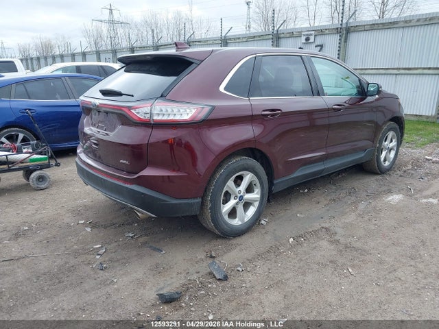 12593291 :رقم المزاد ، 2FMPK3J84HBB98831 vin ، 2017 Ford Edge Sel مزاد بيع