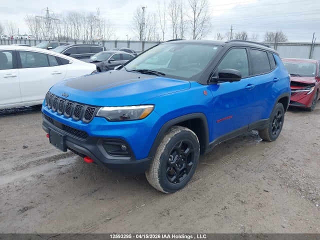 12593295 :رقم المزاد ، 3C4NJDDN5PT506730 vin ، 2023 Jeep Compass Trailhawk مزاد بيع