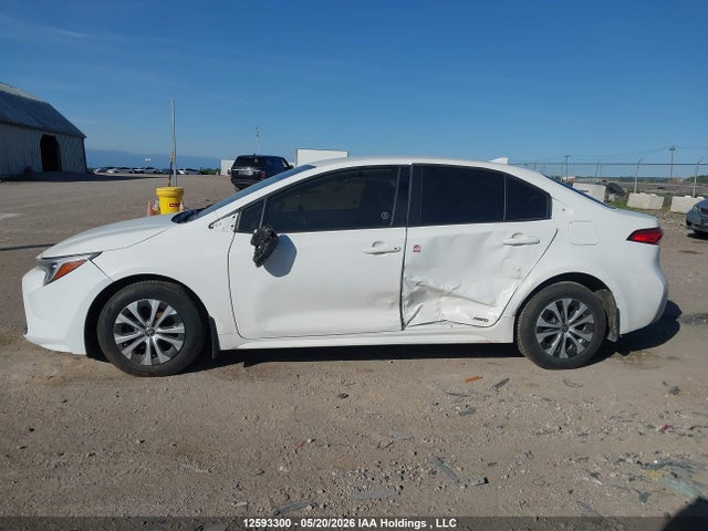 12593300 :رقم المزاد ، JTDBDMHE1P3006791 vin ، 2023 Toyota Corolla Hybrid مزاد بيع