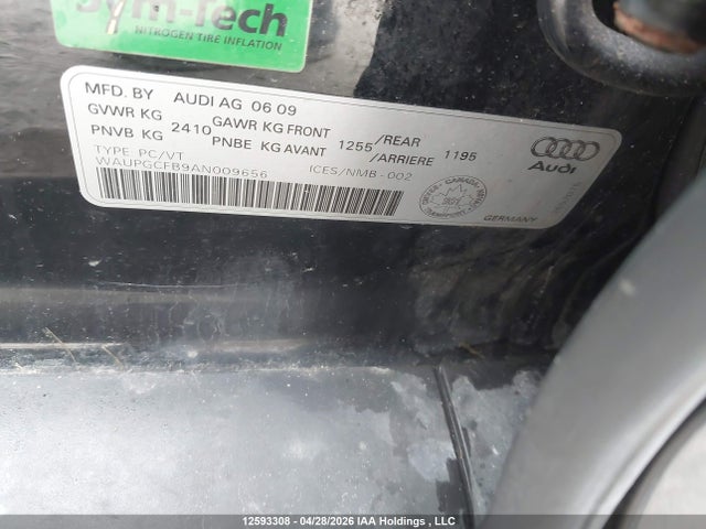 Aukcja sprzedaży 2010 Audi A6 3.0 Special Edition, vin: WAUPGCFB9AN009656, numer aukcji: 12593308