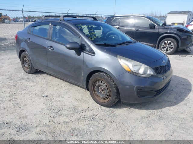 2014 Kia Rio Ex/ex+/lx/lx+/sx მანქანა იყიდება აუქციონზე, vin: KNADM4A35E6415001, აუქციონის ნომერი: 12593323