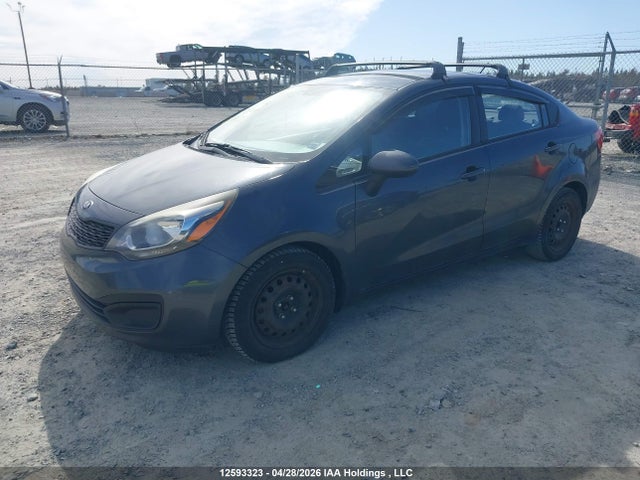 2014 Kia Rio Ex/ex+/lx/lx+/sx მანქანა იყიდება აუქციონზე, vin: KNADM4A35E6415001, აუქციონის ნომერი: 12593323