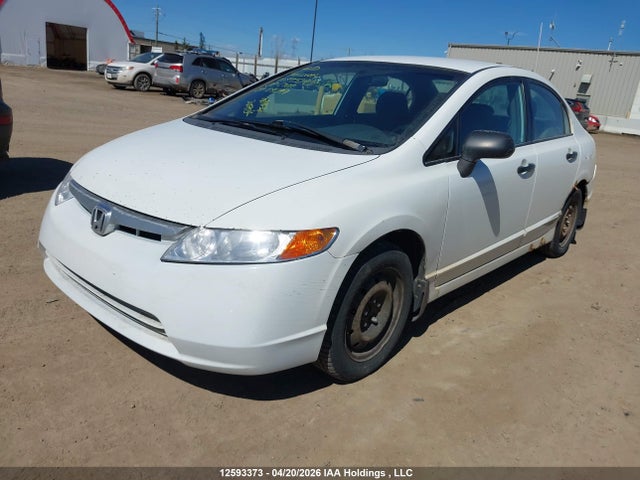 2008 Honda Civic Dx მანქანა იყიდება აუქციონზე, vin: 2HGFA162X8H104249, აუქციონის ნომერი: 12593373