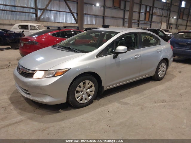 Продаж на аукціоні авто 2012 Honda Civic Lx, vin: 2HGFB2F41CH045797, номер лоту: 12591350